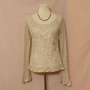 ‼️3 for $30‼️  Embroidered Long Sleeve Top